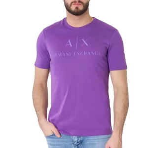 Armani Exchange T shirt uomo 8NZTCJ Z8H4Z 1356 Pansy