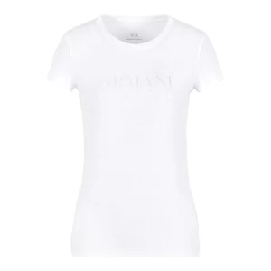 Armani Exchange t shirt donna 3DYT48 YJETZ 1000 Optic White