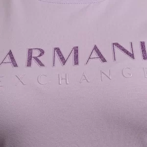 Armani Exchange t shirt donna 3DYT48 YJETZ 1354 Violet Sky