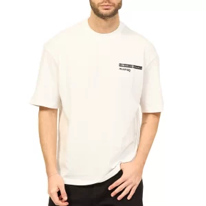 Armani Exchange t shirt uomo 3DZTJA ZJ8EZ 1116 Off White