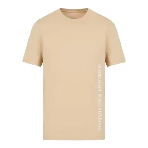 Armani Exchange t shirt uomo girocollo 3DZTHA ZJGEZ 1794 Safari