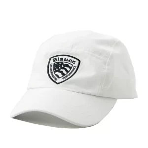 Blauer cappellino visiera uomo 24SBLUA04527 6884 102 Bianco