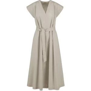 Bomboogie abito donna scollo a V confy dress AW8489 CPA4 105 Chantilly