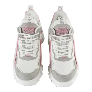 Buffalo Sneakers Donna CLD CHAI Vegan Nappa White Pink 1636061 C5