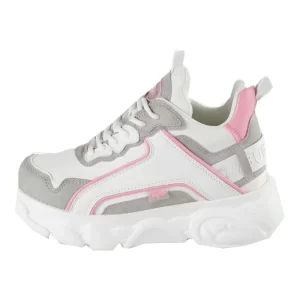 Buffalo Sneakers Donna CLD CHAI Vegan Nappa White Pink 1636061 C5