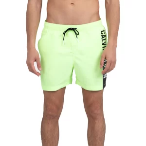 Calvin Klein Boxer Mare uomo Medium Drawstring KM0KM00991M0T Verde acido