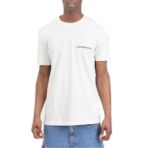Calvin Klein Institutional T shirt uomo J30J324671CGA IcicleCalvin Klein Institutional T shirt uomo J30J324671CGA Icicle