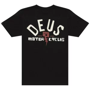 Deus T shirt uomo DMW41808I BLK Pisstin Black