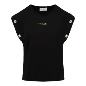 Gaelle t shirt donna GAABW00496 Nero