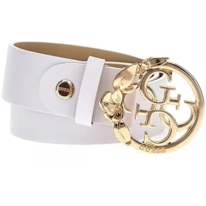 Guess Cintura Donna Marieke Adjustable Pant Belt BW9106 P4235 WHI bianco