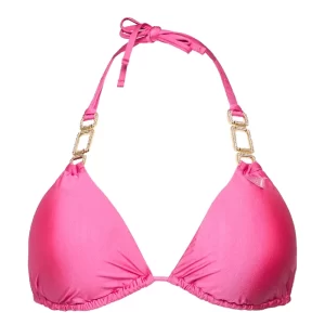 Guess costume bikini top Removable Padded Triangle E4GJ14 KC620 A41I Classic Peonia