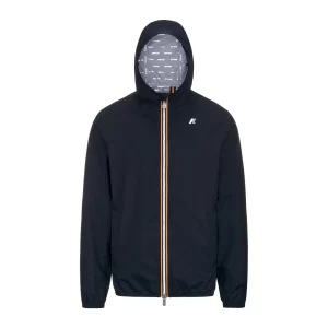 K-Way Jack Stretch Dot Giacca corta uomo K5127QW K89 Blue Depth