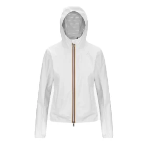 K-Way Lily Stretch Dot giacca corta donna K5127LW 001 White