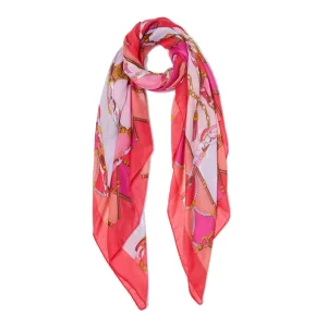 Liu Jo Foulard Print 120 x 120 monogram 2A4032 T0300 01130 Hibiscus