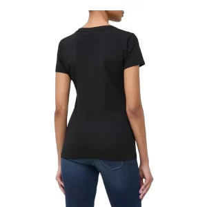 Liu Jo T shirt donna maniche corte TA4136 JS003 R9733 Nero Shine