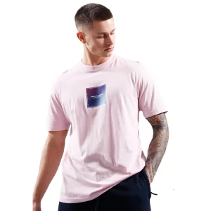 Marshall Artist T Shirt uomo Linear Box M10826 009 Pink