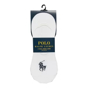 Polo Ralph Lauren tripack socks fantasmini 449655267003 Bianco