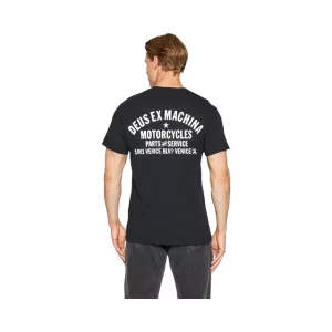 T-shirt Deus Venice address Black