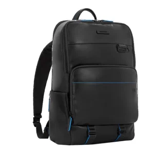 Zaino Piquadro in pelle Nero