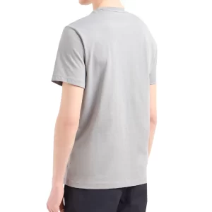 Armani Exchange T Shirt Uomo 8NZT91 Z8H4Z 1996 Light Grey