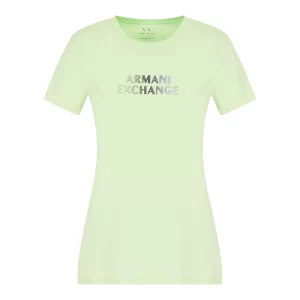 Armani Exchange t shirt donna 3DYT14 YJDGZ 1889 Agave