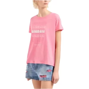 Armani Exchange t shirt donna 3DYT66 YJ3SZ 14BH Watermelon
