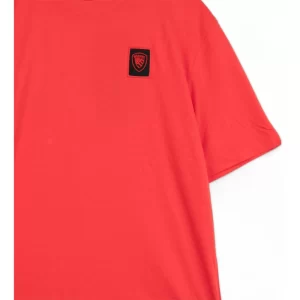 Blauer uomo t shirt manica corta 24SBLUH02243 6807 454 Arancio