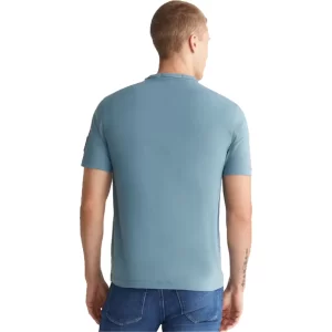 Calvin Klein t shirt uomo Badge Regular J30J323484CFQ Goblin Blue