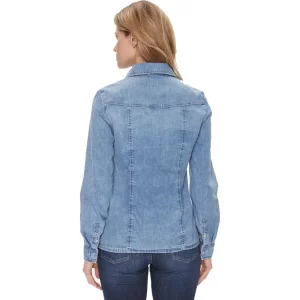 Guess Camicia a maniche lunghe donna W4RH75 D59K1 GALM Galame