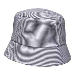 Lyle & Scott Cappello pescatore Stripe HE2009V X168 Gun Metal White