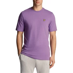 Lyle & Scott T Shirt Plain uomo TS400VOG X155 Card Purple