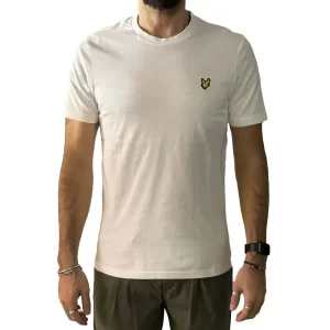 Lyle & Scott T Shirt over uomo Thistle Club Print TS2027VX 626 White