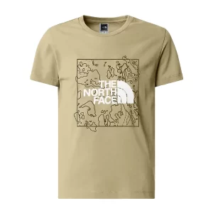 The North Face T Shirt bambino NF0A877WYRO1M Graphic Gravel Forest Olive