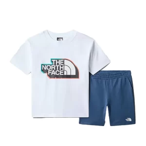 The North Face summer set bimbo NF0A87BGYEL white blu