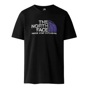 The North Face t shirt rust 2 NF0A87NWJK31 nero
