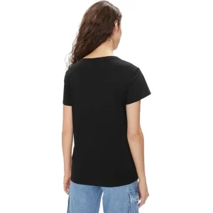 Liu Jo t shirt donna TA4137 J6040 S9912 Nero Heart