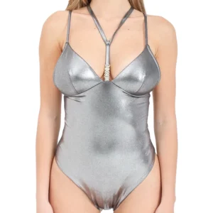 Moschino costume intero donna Shiny A4905 9405 0555 Grey