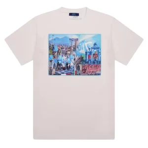 Move t shirt uomo TS Vicoli Bianco