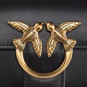 Pinko PORTAFOGLIO LOVE BAG ONE WALLET CHEVRON 100062 A0F1 Z99Q black