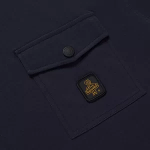 Refrigiwear T shirt uomo Flap T20600 JE9101 F03700 Dark Blue