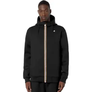 K-Way Felpa Rainer Spacer K2141DW USY Black Pure
