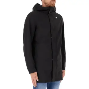 K-Way Giubbino Uomo Lungo Marlyn Bonded Black Pure K7126UW A3C_1