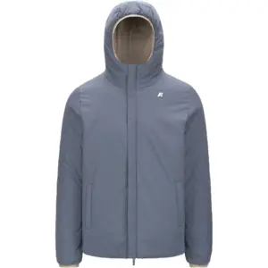 K-Way K6128VW AUW giacca corta uomo Jack St Warm Double Beige G-Grey bl