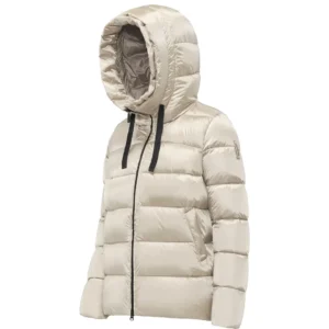 Bomboogie giubbino corto donna in vera piuma Rome GW6012 T DLC4 503 Cristal Grey
