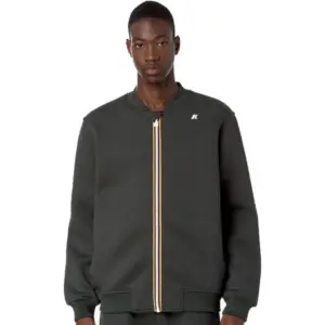 K-Way Felpa Uomo Abel Space K71344W WMR Green Blackish