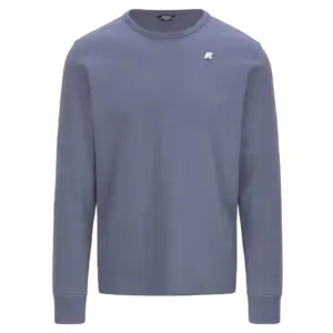 K-Way T Shirt Manica Lunga Elmer JS Peach K8136DW K56 Grey Blue Avio