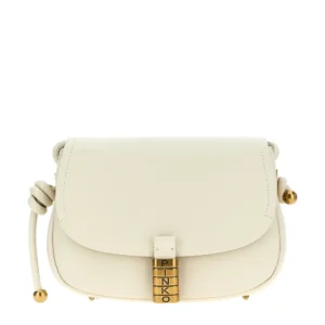 SADDLE MINI VITELLO Nappato 103831 A1ZX Z14Q WHITE4