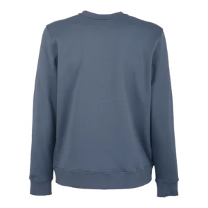 K-Way Felpa con Logo Le Vrai Vilaine HV Poly Co K3123NW K56 Grey Blue Avio