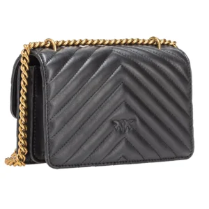 Pinko Love One Mini DC 100074A0GK Z99Q Black Old Gold