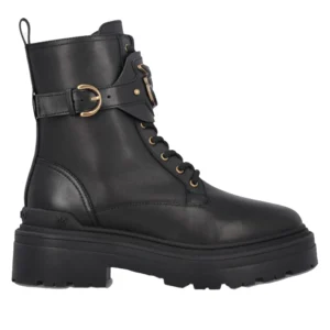 Pinko Stivaletto Mia 07 Ankle Boot Calf Leather Black SD0147P001Z99